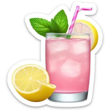 pink lemonad sticker