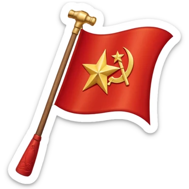 Soviet-Union-flag sticker