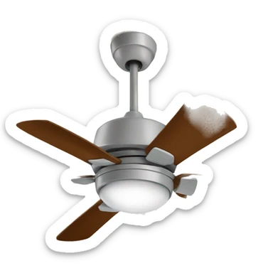 Ceiling fan sticker