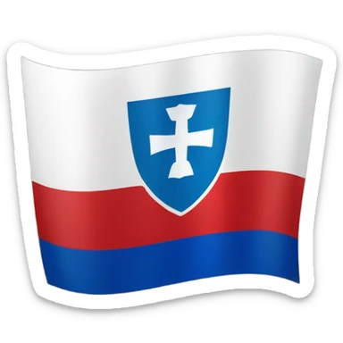 Flag of Slovakia  sticker