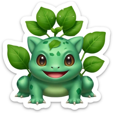Bulbasaur-Pokémon (full body) sticker