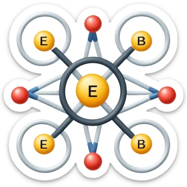 electron configuration diagram with highlighted valence shell sticker