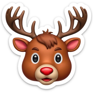 Rudolph the Red Nosed Reindeer sticker