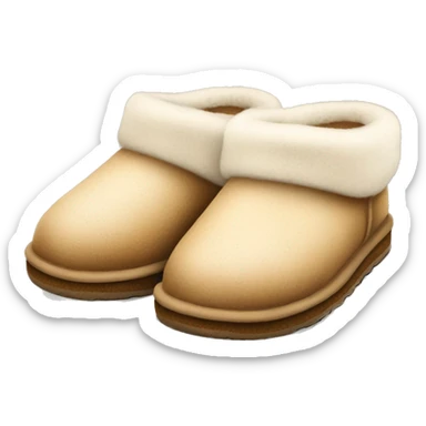 UGG slippers  sticker