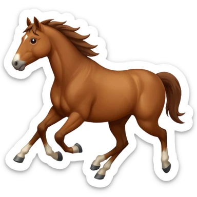 wild horse sticker
