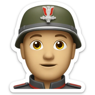 Soldat allemand 39-45 sticker