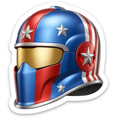 DC Comics Peacemaker Helmet sticker