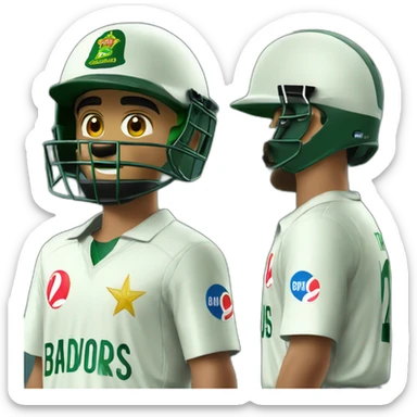 Babar Azam sticker
