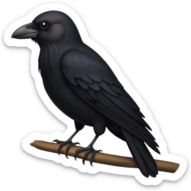 Crow sticker
