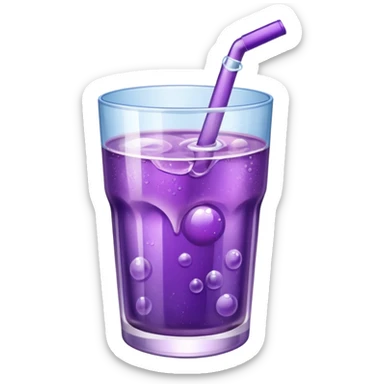 Make a grape soda sticker