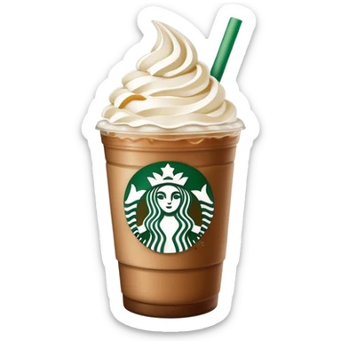 Starbucks Frappuccino sticker