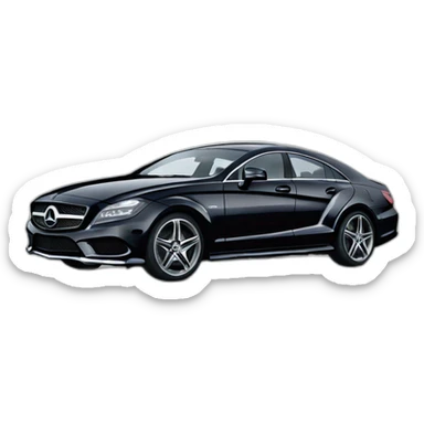 Mercedes cls sticker