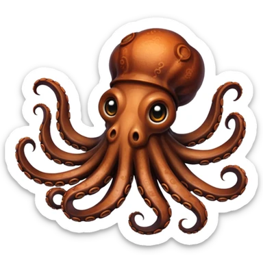 grilled octopus sticker