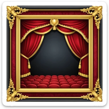Theater sticker