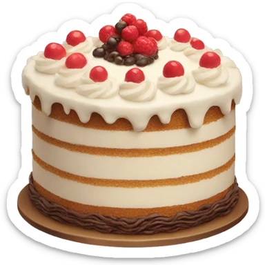 Cake sticker