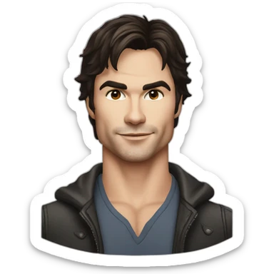 Ian Somerhalder sticker