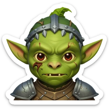 Goblin full body sticker