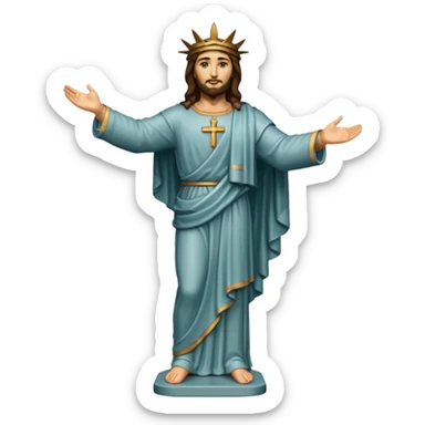 Cristo de la concordia sticker