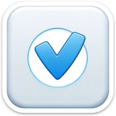 mavi tik emoji sticker