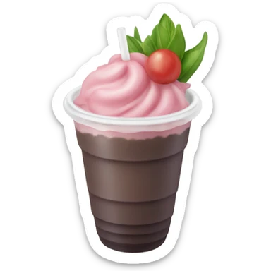 Licuado de durazno sticker