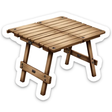 Camping Table sticker