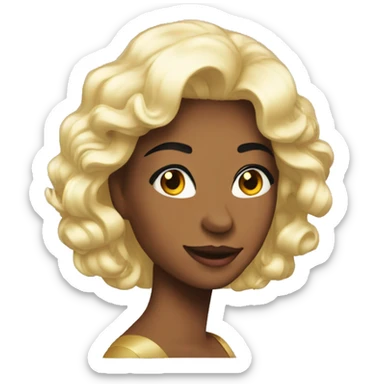 Glamour chrismas  sticker