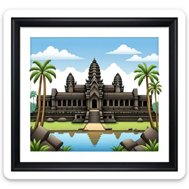 Angkor Wat sticker