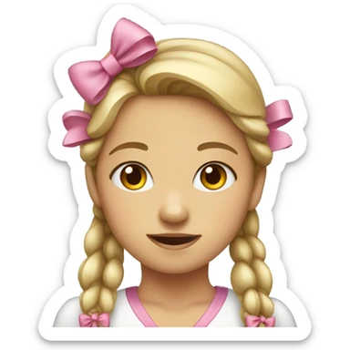 🎀👩 sticker