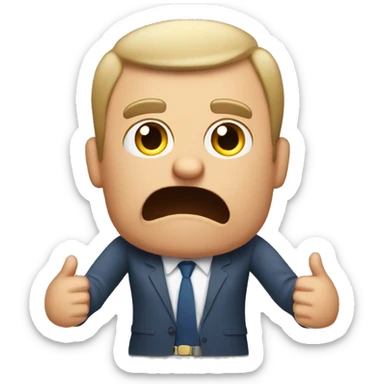 fit Australian dad in an argument sticker