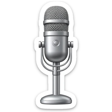 microphone sticker