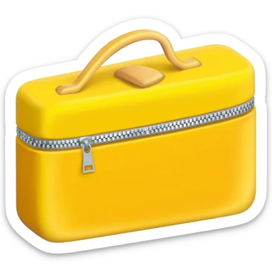 yellow holiday case sticker