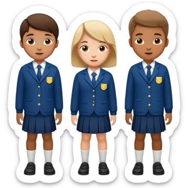 School uniforms sticker
