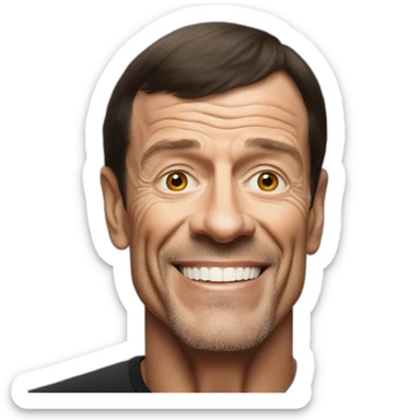 tony robbins at 64 yo sticker