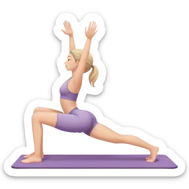Pilates sticker