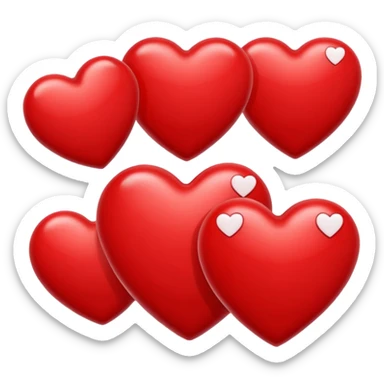 heart emojis sticker