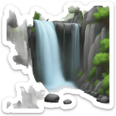 Cascade sticker