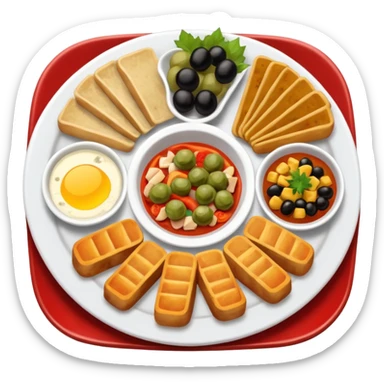 Tapa española sticker