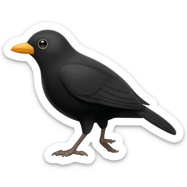 Black Bird sticker