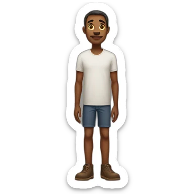 a tall giant sticker