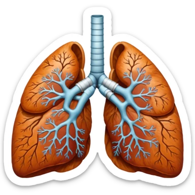 Lungs image sticker
