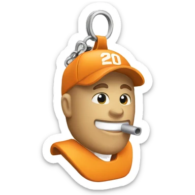 sport whistle sticker