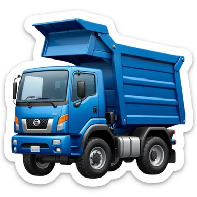 Nissan Dump Truck sticker