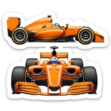Formula 1 mclarende sticker