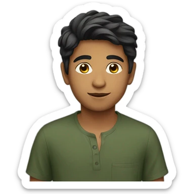 Pakistani boy   sticker