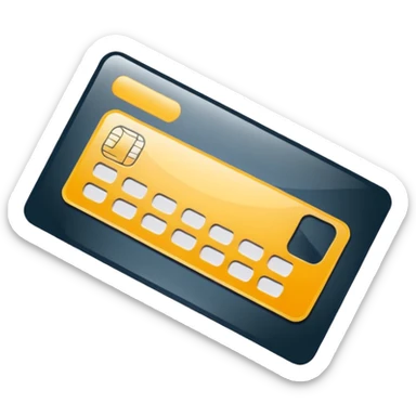 Loyalty card sticker