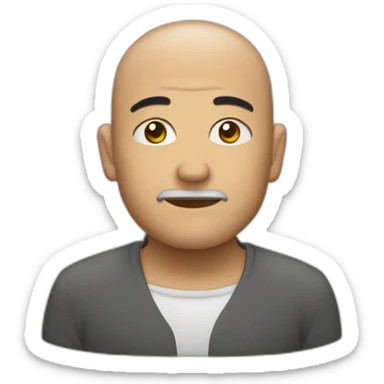 je boude mais je suis zen sticker