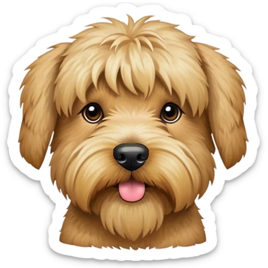 irish soft coated wheaten terrier sticker