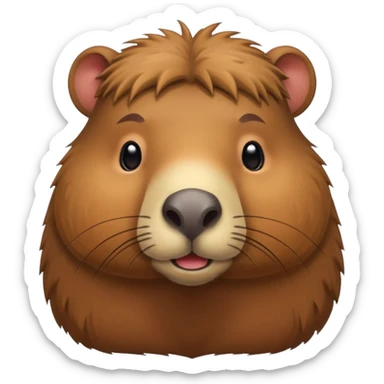 Cute Capybara sticker