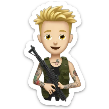 machine gun kelly sticker