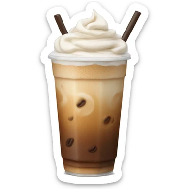 Iced latte sticker